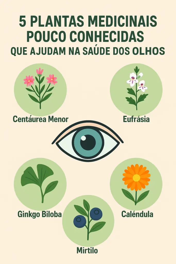 Plantas Medicinais que Melhoram a Saúde dos Olhos