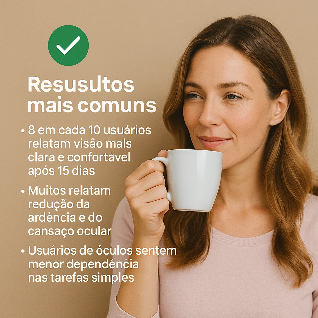 Resultados Mais Comuns do Chá Tailandês da Visão